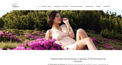 Desktop Screenshot of elperfumista.es